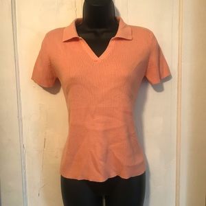 Peach Collared Shirt
